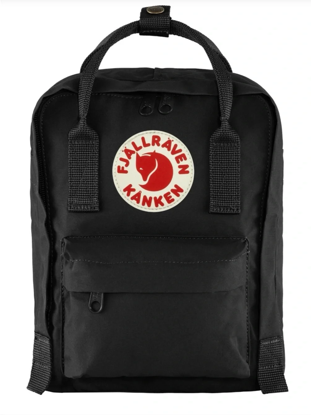 Fjallraven Kanken Mini Backpack, Black - Picture 1 of 3